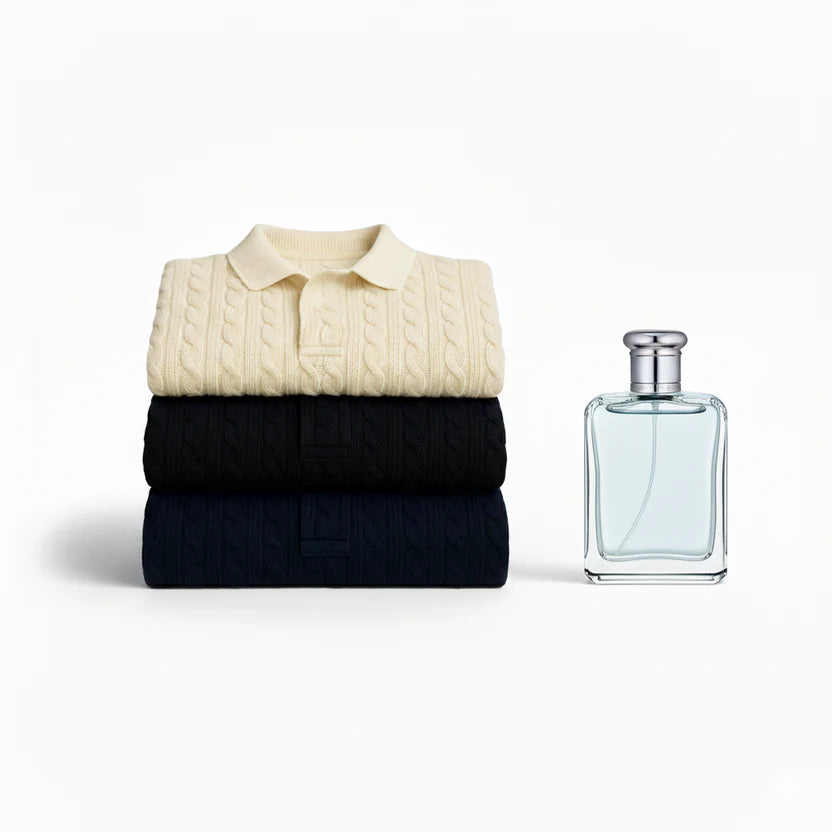 3 Polo Shirt + Perfume